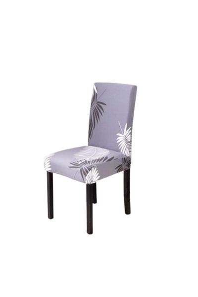 OEM Set 6 huse pentru scaune, Poliester cu Elastan, Imprimeu Feriga, Non-Culori