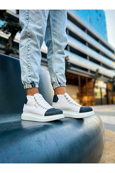 Chekich CH258 GBT Roma Colorful Men's Boots WHITE/ANTHRACITE