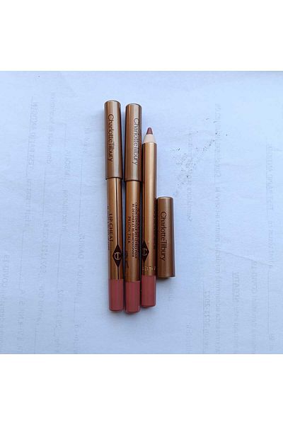 charlotte tilbury Creion buze Charlotte Tilbury Lip Cheat, nuanta Pillow Talk, travel size, 0.8gr