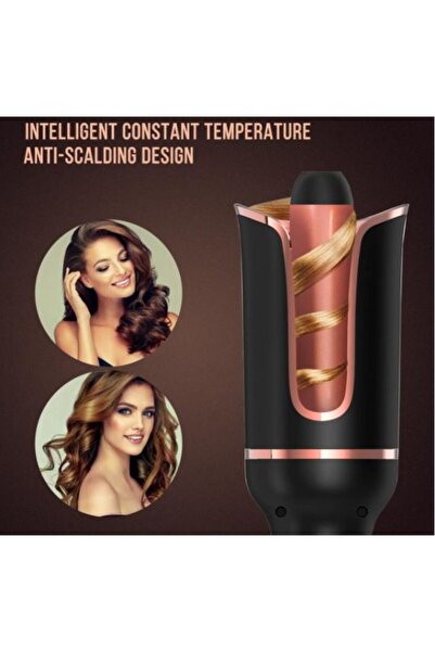 Yelajoy Curling Iron Automatic Curling Iron 4 Adjustable Temperature Hair Curler Auto Shut-Off Curling Iron