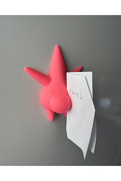 Maker Deha Sünger Bob & Patrick Magnet Not Tutucu – Buzdolabı için Sevimli Ka...