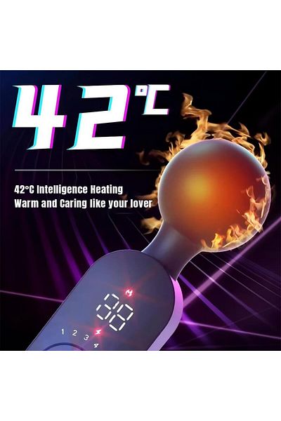 COOYA Digital Panel Body Personal Massager,12 Patterns&6 Speed,Waterproof&Quiet for Muscle Tension Relief