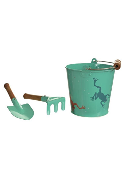 Egmont Toys Set de grădinărit Egmont, găleată cu broaște