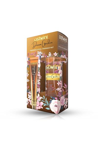 Ostwint Set spray de corp Fragrance Dream Garden + loțiune de corp 50ml