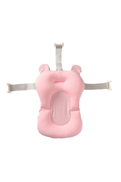 Little Mom Hamac de baie pentru copii, Little Mom, design ergonomic cu fixare pe cadita in clipsuri laterale, m