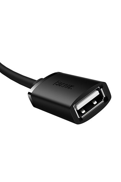Baseus Cablu prelungitor USB 2.0 0,5 m negru