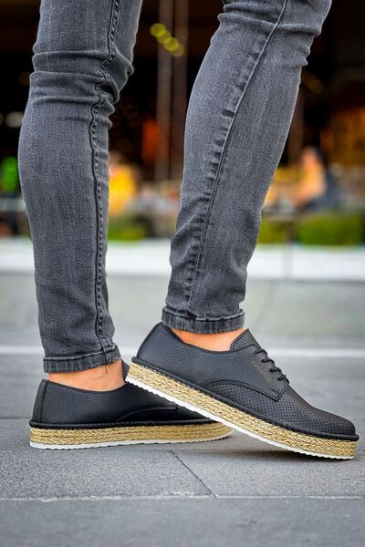 Chekich CH117 - Ανδρικά παπούτσια CBT Stamina Nuova ΜΑΥΡΑ