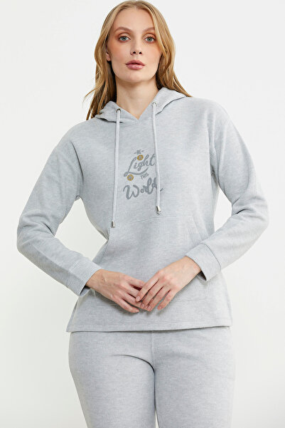 Sementa Hooded Oversize Tracksuit Set - Gray