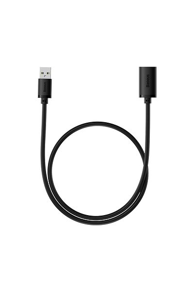 Baseus Cablu prelungitor USB 2.0 0,5 m negru