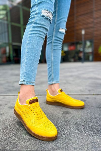 Chekich CH157 CKT Retro Men's Shoes YELLOW