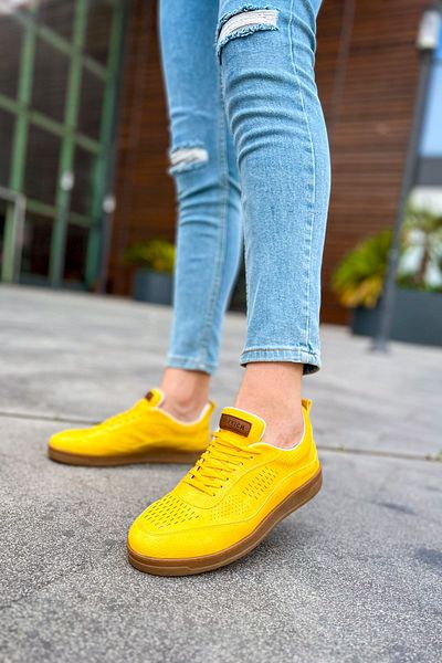 Chekich CH157 CKT Retro Men's Shoes YELLOW