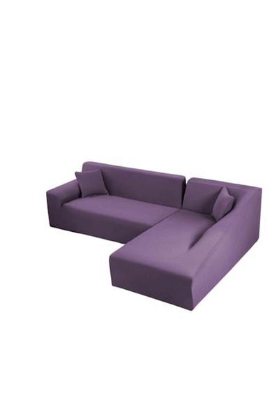 OEM Husă elastică pentru canapea, Comfort Uni, Elastan, Lavandă