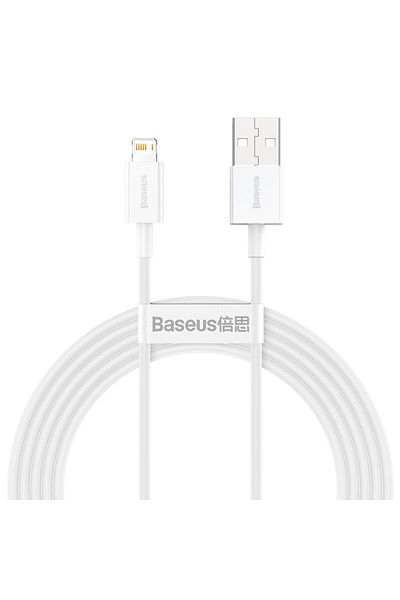 Baseus Superior kabel przewód USB Iphone Lightning 2.4A 2m Biały