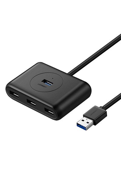 Ugreen Cablu splitter USB HUB la 4x USB 3.2, 0,5 m, negru