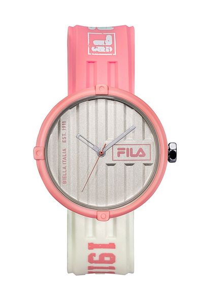 Fila Adult Unisex Analog Watch, White 38-338-106, 40 mm
