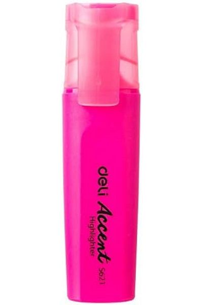 Deli Highlighter - Chisel 1-5mm 6C