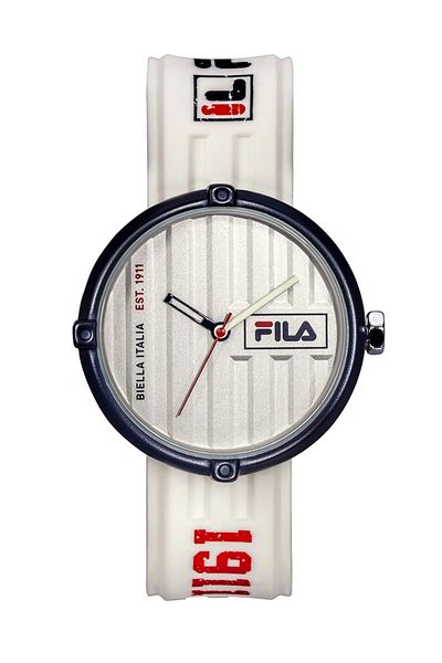 Fila Adult Unisex Analog Watch, White 38-338-104, 40 mm