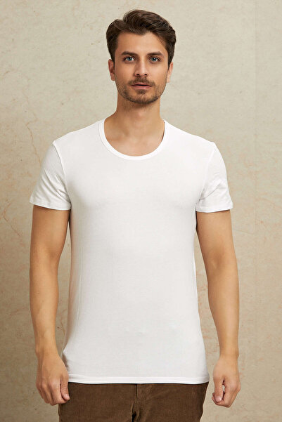 SMILE Basic White Undershirt