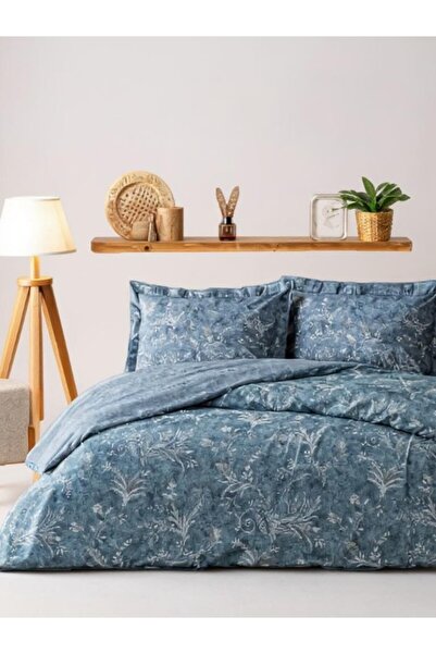 Özdilek Ranforce Flor Esprial Double Duvet Cover Set
