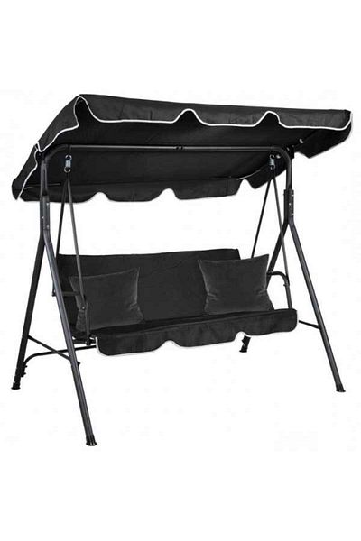 Mercaton Garden Swing, Mercaton, 3 Seats, Metal Structure, UV Resistant, Waterproof, Maximum 260 K