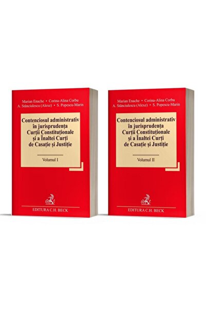 Editura CH Beck Contenciosul administrativ in jurisprudenta Curtii