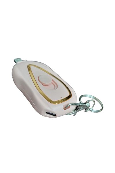 Biki 1500mAh Keychain Power Bank Fast Charging Mini Mobile Phone Charger for iPhone