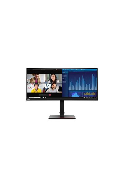 LENOVO Monitor LED ThinkVision P34w-20, 86,7 cm (34,1"), 3440 x 1440 pixeli, WQHD, Negru, 63F2RAT3EU