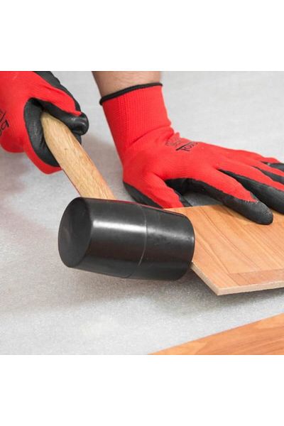 beorol Rubber mallet, wooden handle, 500 g,