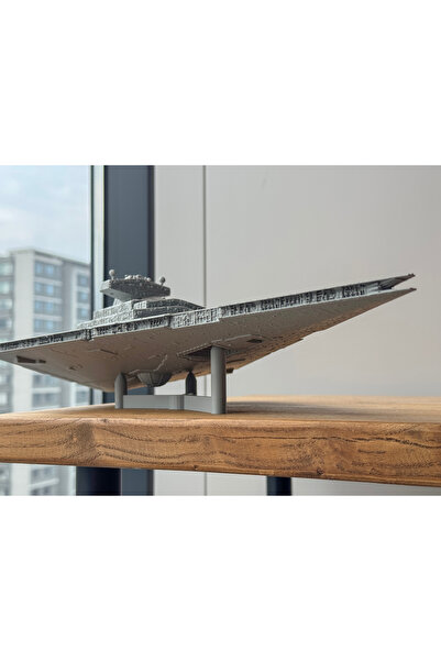 Phigo Star Wars İmparatorluk Yıldız Destroyeri Figürü – 18 cm Uzay Gemisi – 3D Baskı