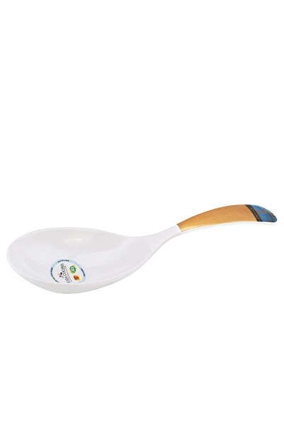 Moda Cucina By Styli Moda Cucina Melamine Round Serving Spoon Majestic Blue