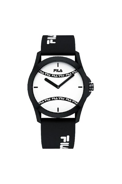 Fila Adult Unisex Analog Watch, Black 38-864-003, 43 mm