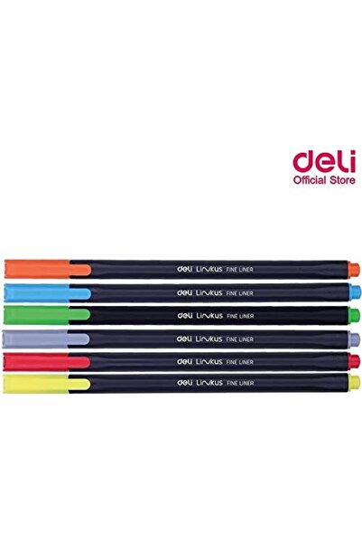 Deli Links Fine Liner Coloring Case - 6pc
