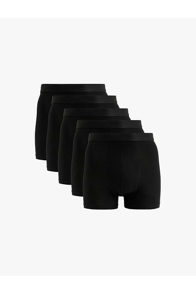 Koton Cotton Basic 5-Piece Boxer Set