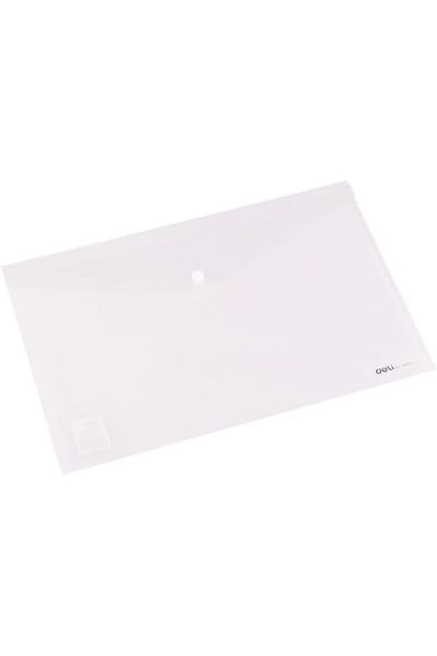 Deli E38165 FC File Bag (Transparent)
