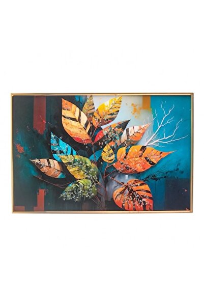 OEM Tablou din plastic cu cristale si rama zincata, 40x60 cm multicolor M5