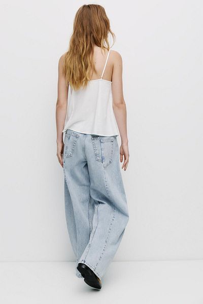 Pull & Bear Baggy seam jeans