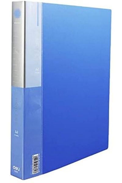 Deli E5382 2.5 cm A4 2O Ring Binder File, Assorted