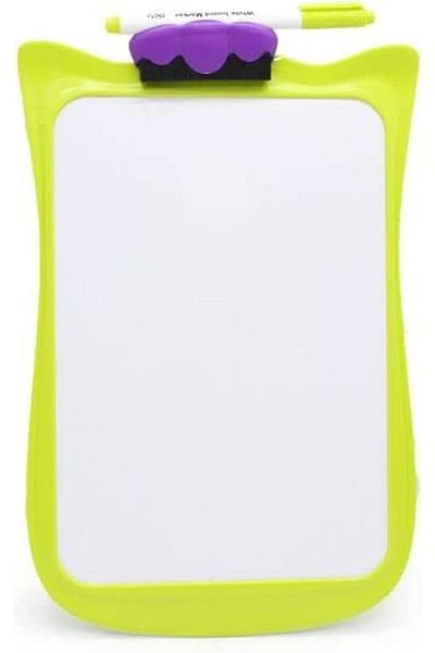 Deli E8703 سبورة بيضاء، مقاس 30.3 سم × 20.6 سم