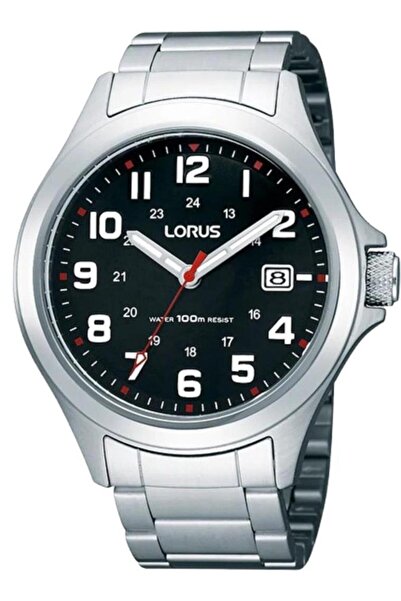 Lorus ساعة يد رجالية كوارتز RXH01IX5 مقاومة للماء حتى 10 بار