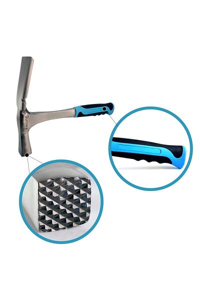 richmann exclusive Professional masonry hammer, monobloc handle 600g