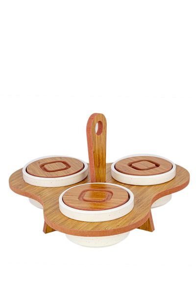 Cuisine Art By Styli CUISINE ART 3 Pcs Spice & Breakfast & Jam Set