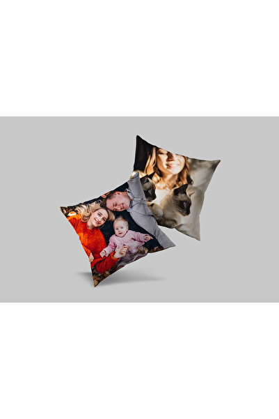 Karkan Tekstil Kişiye Özel Fotoğraflı Yastık