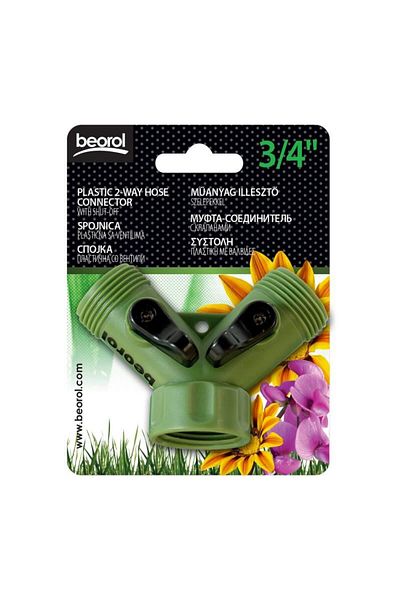 beorol Branch connector, 2 directions, external thread 3/4,