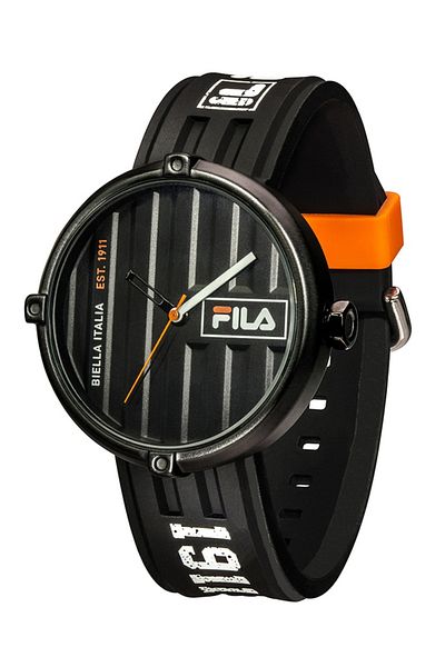 Fila Adult Unisex Analog Watch, Black 38-338-105, 40 mm