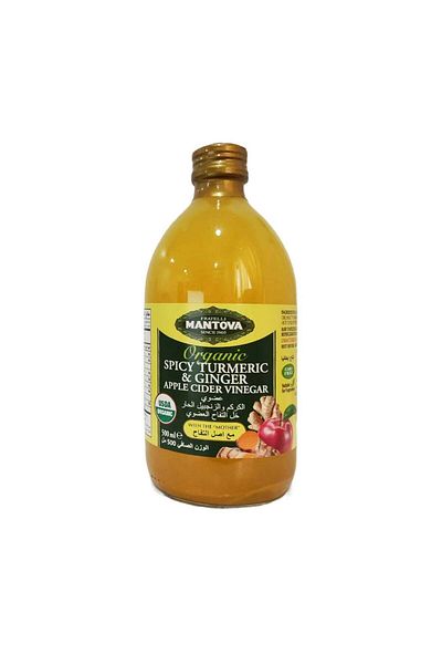 mantova Mantova Organic Apple Cider Vinegar with Turmeric and Spicy Ginger