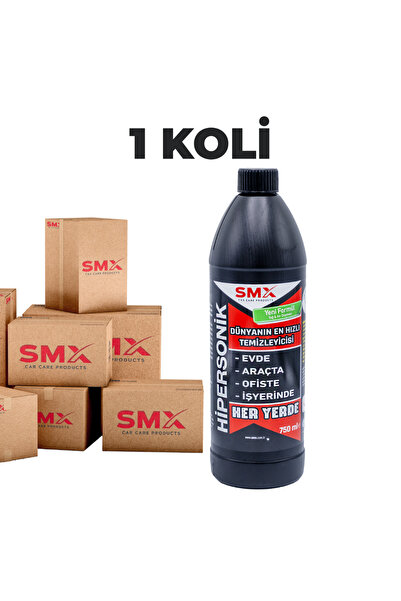 SMX HİPERSONİK - Dünyanın En Hızlı Temizleyicisi 750 ml 20 Adet (1 Koli)