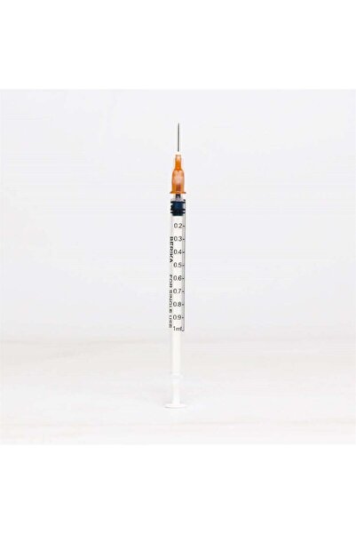 Berika 1CC (1ml) Enjektör Kahverengi 26gr 50 Adet