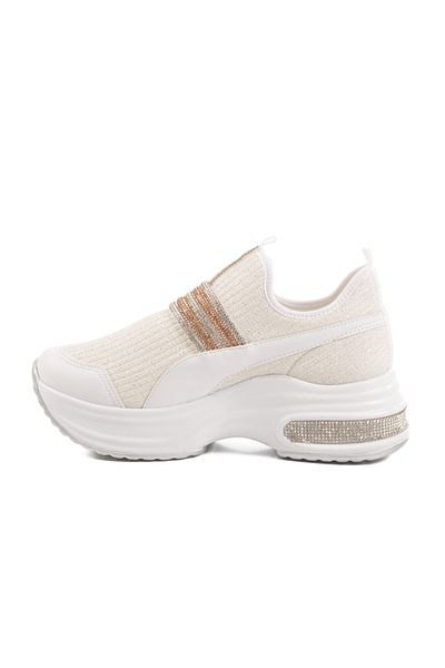 AYAKMOD White Anorak Stone Women's Sneaker 702307 Z