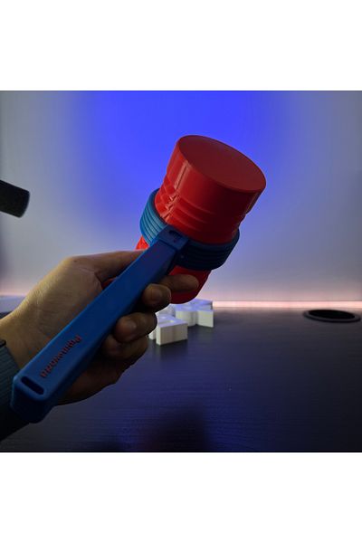 Phigo 3D Printing Rage Hammer – Hard Tpu Stress Hammer Toy (Name Can Be Written Product)