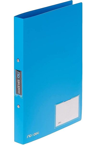 Deli E39576 Ring Binder, A4-2.5 cm Size, Assorted